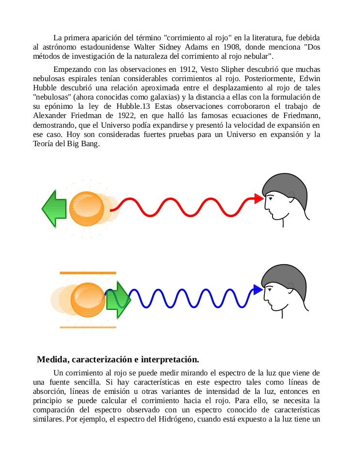 corrimiento al rojo gravitacional